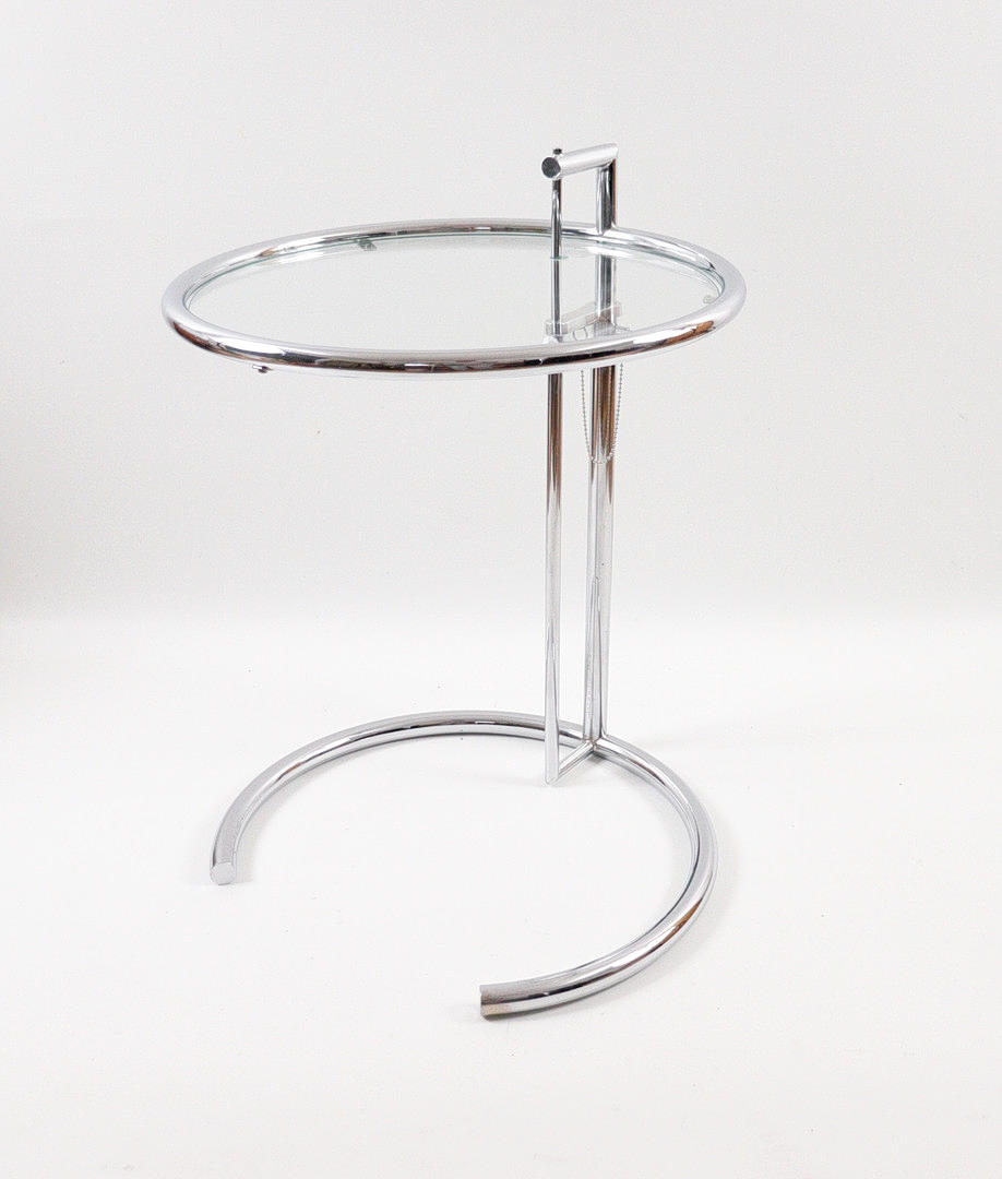 EILEEN GRAY. Eileen Gray, Adjustable Table model E 1027 for ClassiCon, years, signed.