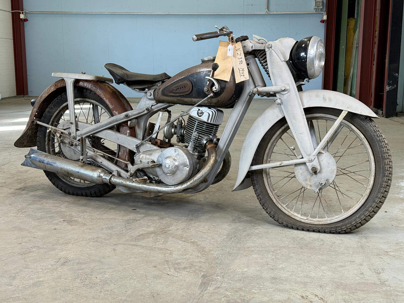 DKW, NZ 350, 1942.