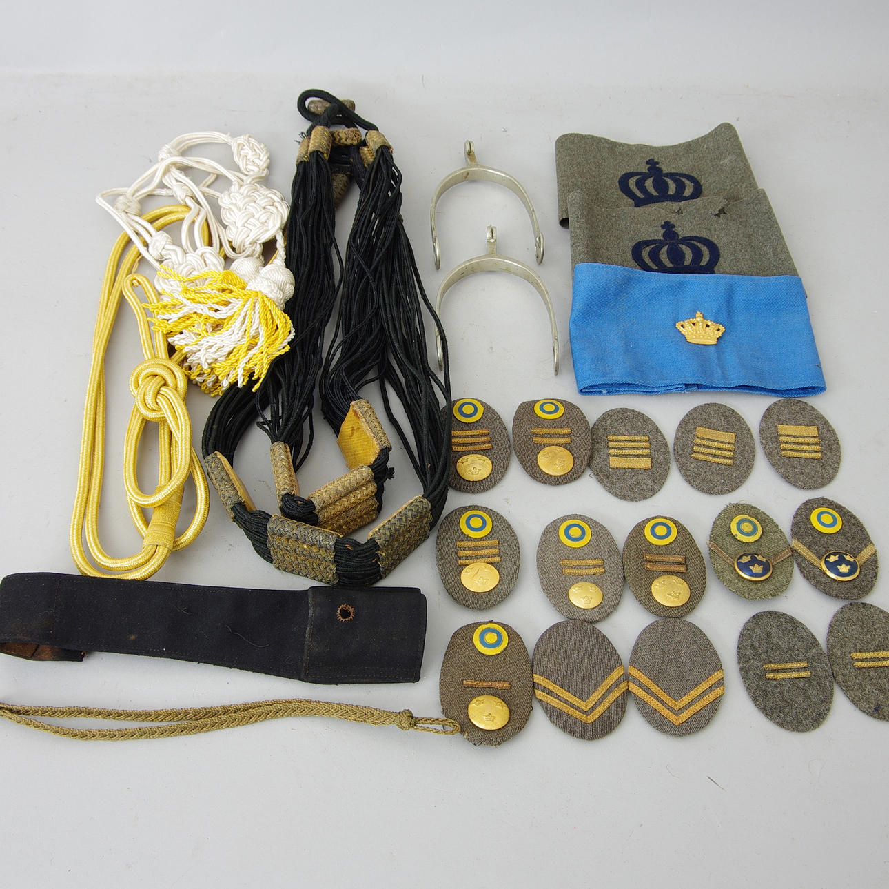 MILITARIA, bl.a. ägiljett M/1930.