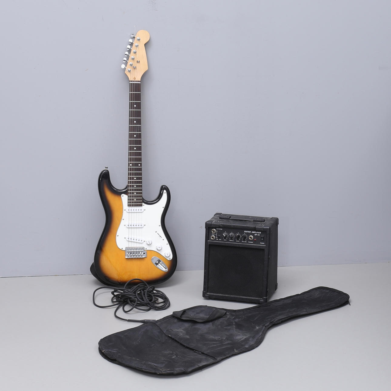 ELECTRIC GUITAR and AMPLIFIER, contemporary.