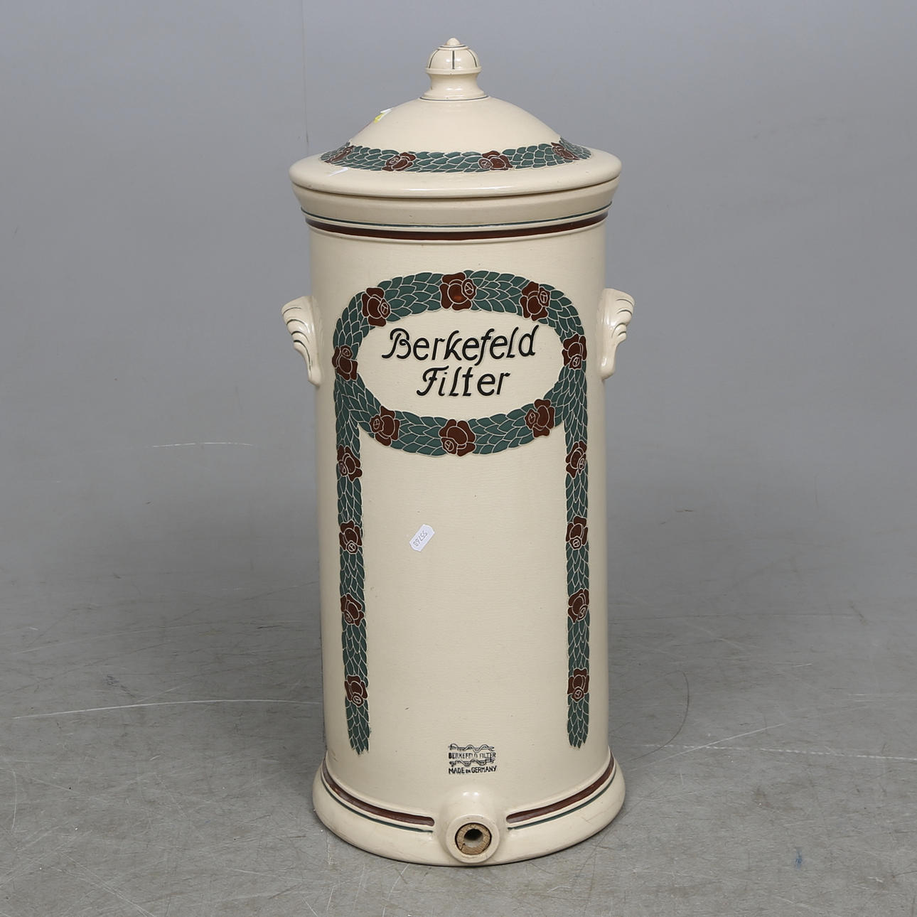 VATTENBEHÅLLARE, keramik, Berkefeld Filter, Tyskland, 1900-talets första hälft.