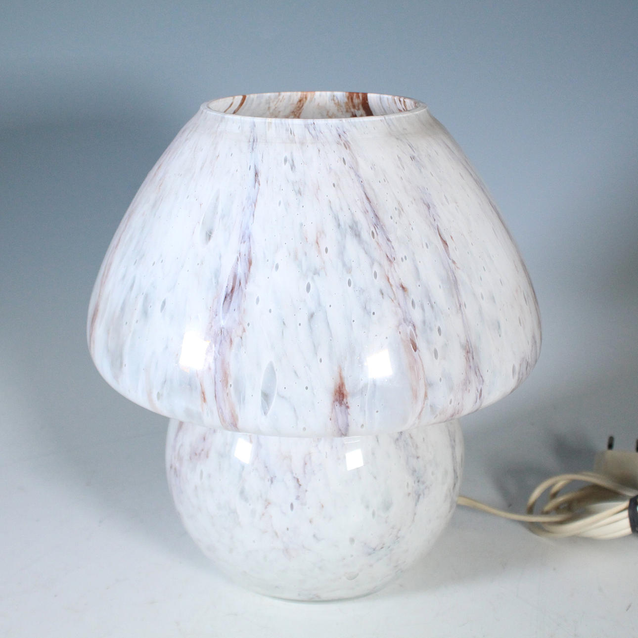 1970s mushroom lamp.