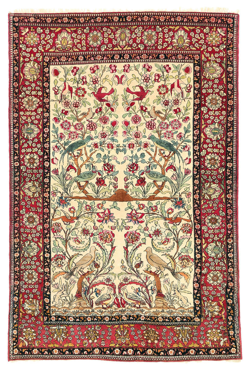 MATTA, ISFAHAN, SEMI-ANTIK, 213 x 143 cm.