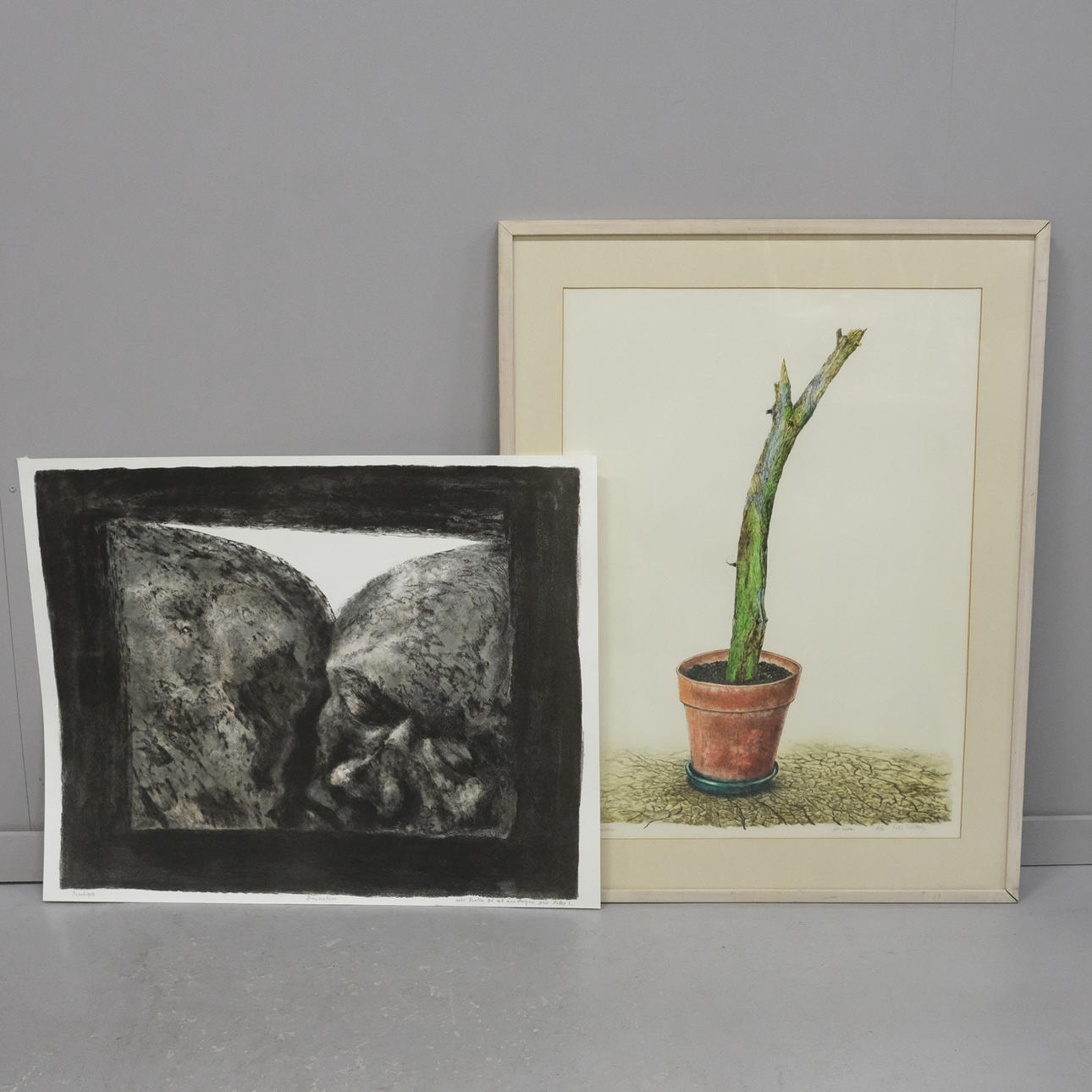 PETER TILLBERG. KONST, TVÅ DELAR.