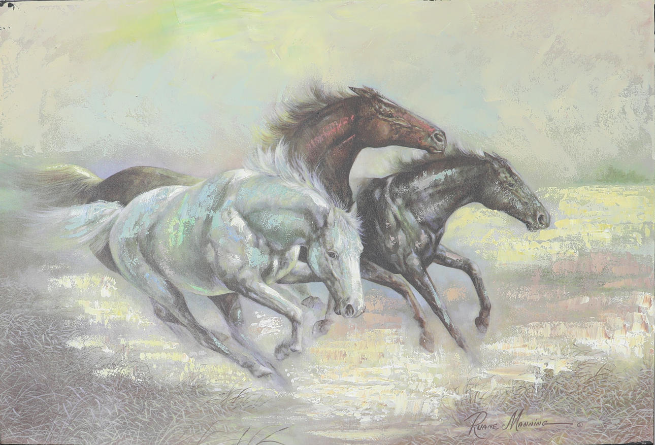 RUANE MANNING. poster.