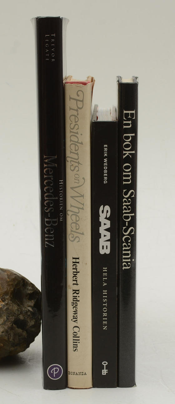 Libros sobre automóviles, SAAB, 4 vol.