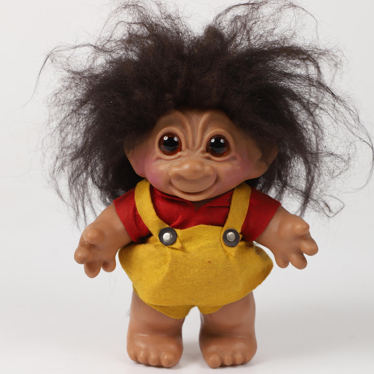 THOMAS DAM. Lyckotroll, plast, Danmark, 1960/70-tal.