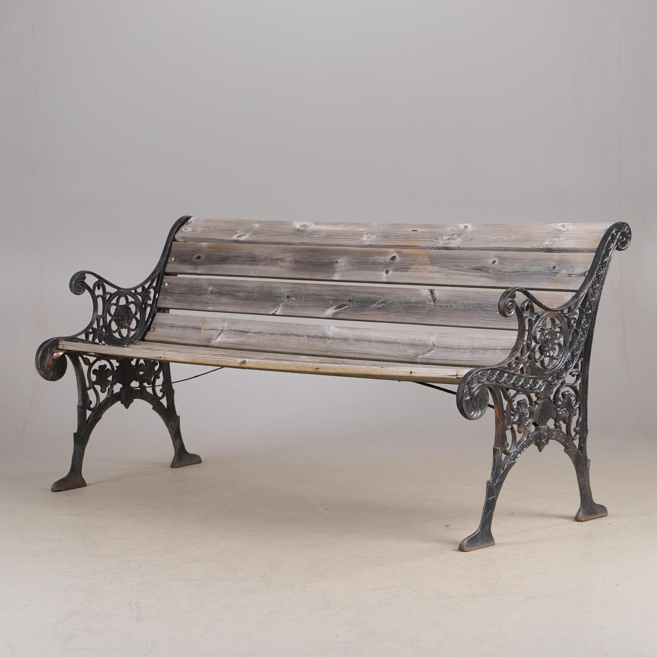 GARTENBANK, Gusseisen/Holz.