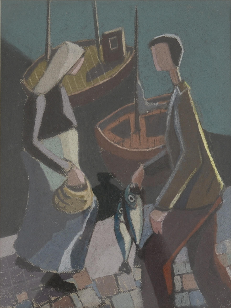 CARL GUNNAR VON GEGERFELT. Pastel.