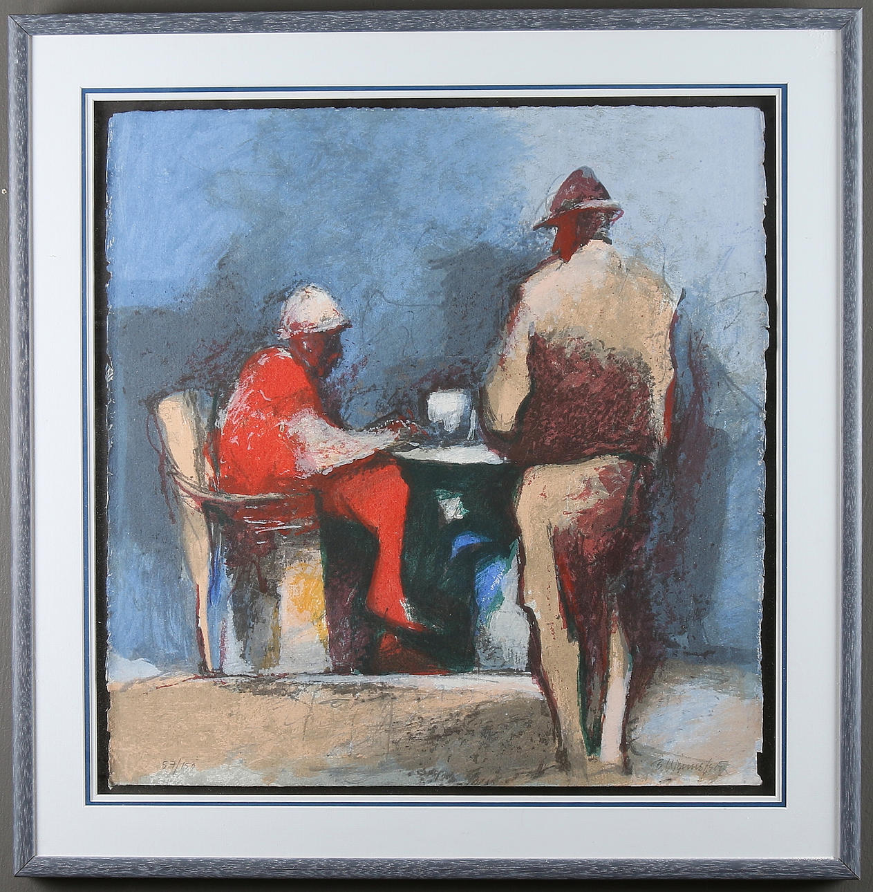 BERNDT WENNSTRÖM. Liotografi, signerad och daterad 57/150.