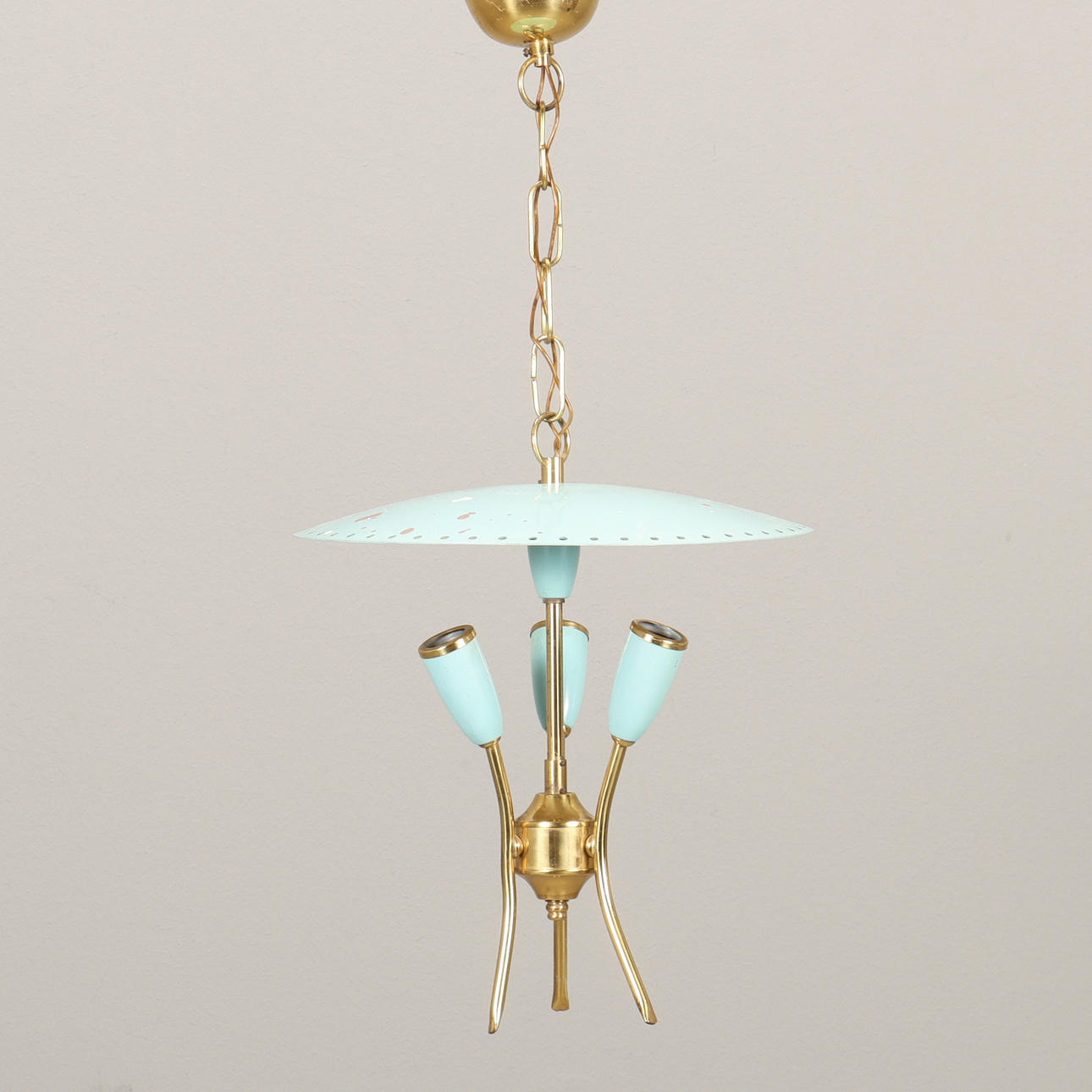 TAKLAMPA plåt, retro.