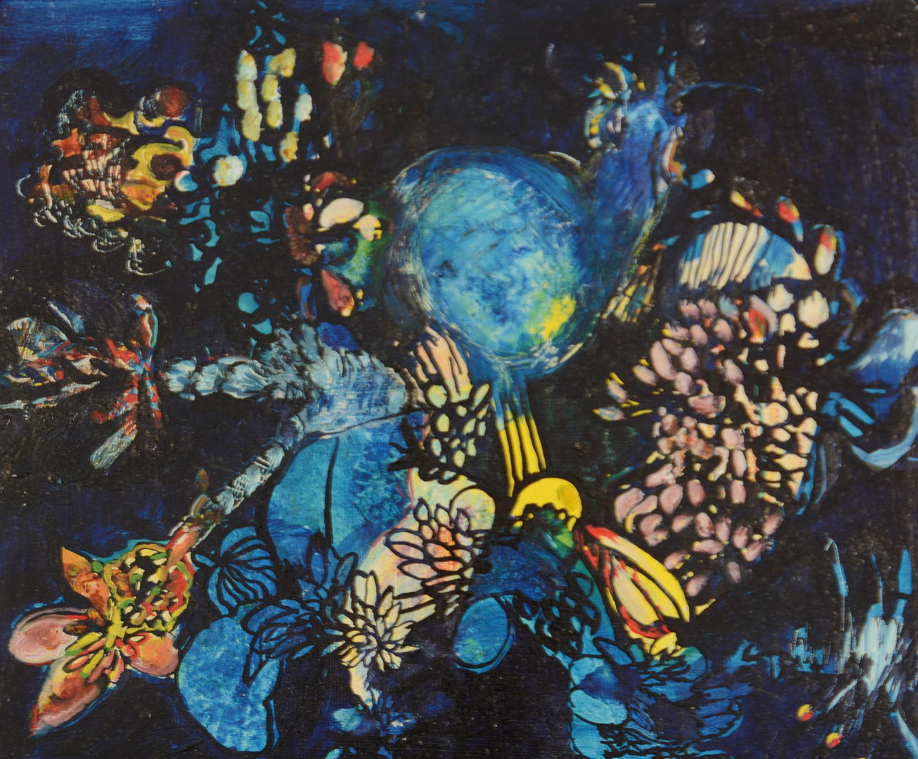 BERIT LANGE. Olja på pannå.