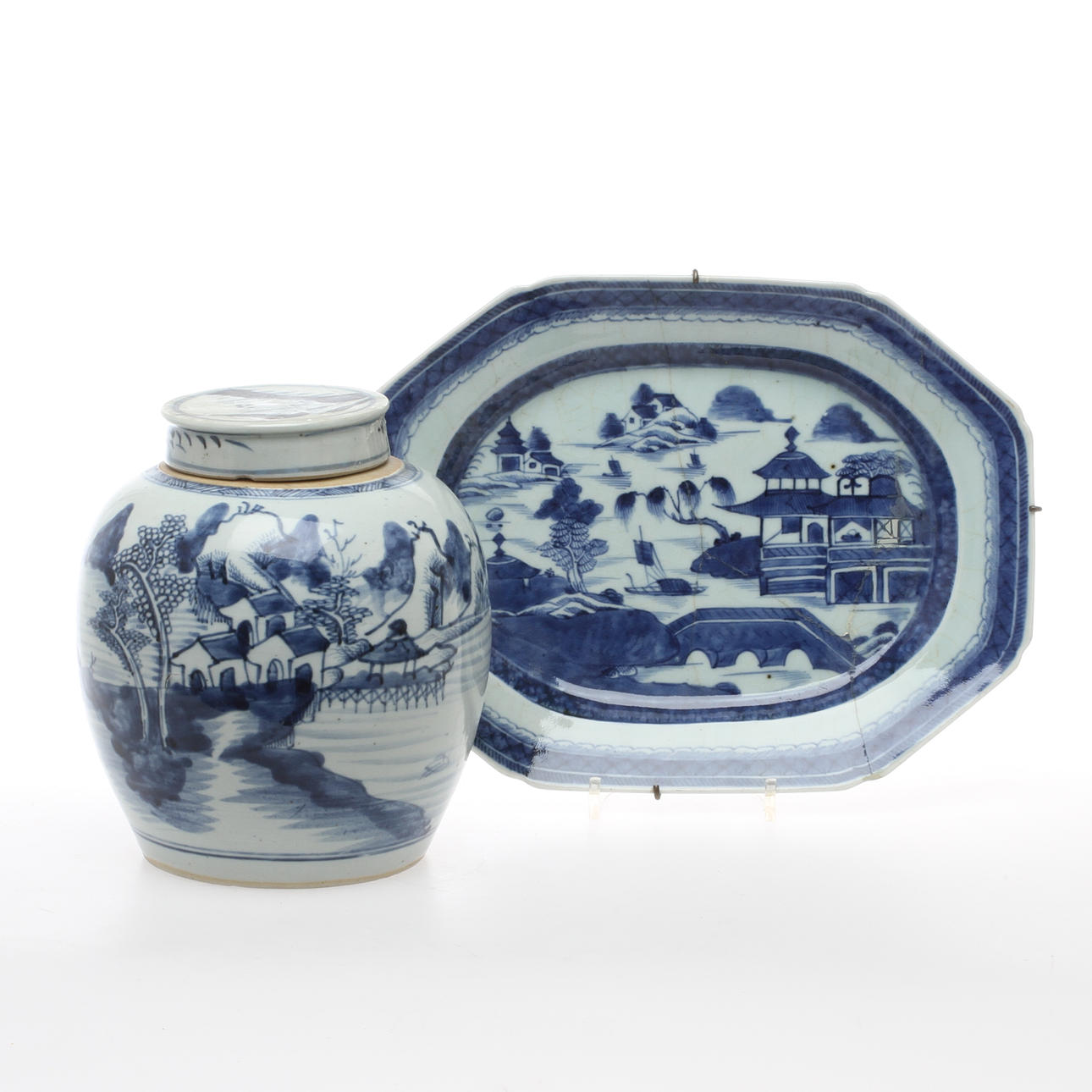 BOJAN samt STEKFAT, porslin, Kina.