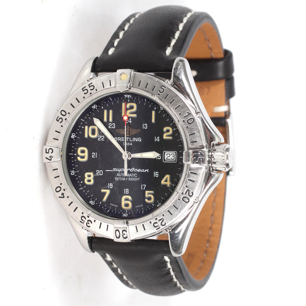 WRISTWATCH, Breitling, SuperOcean, 1999.