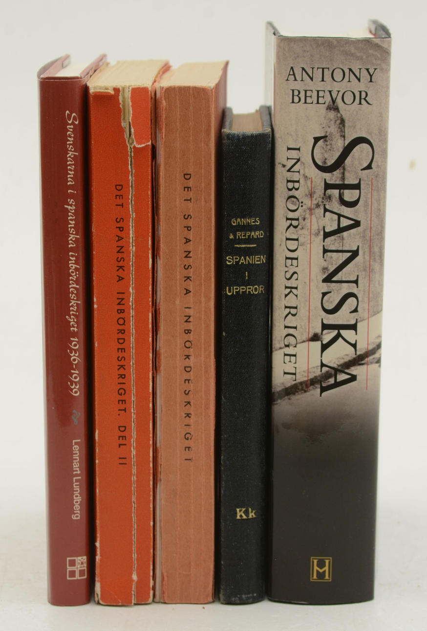 Spanska inbördeskriget, 5 vol.