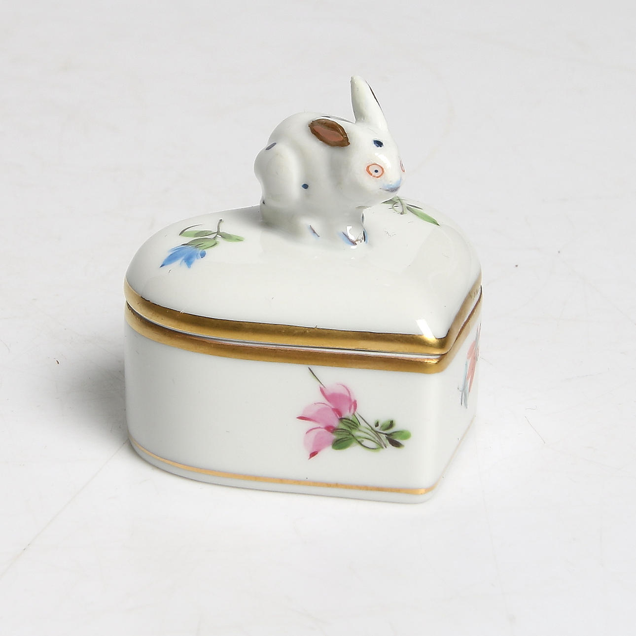 LOCKDOSA, porslin, Herend, Ungern. 1900-tal.