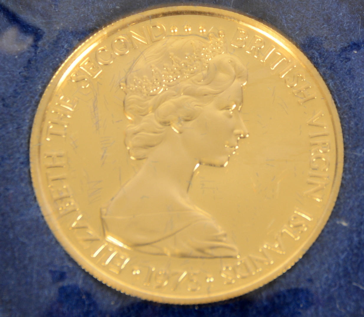 GULDMYNT, One hundred dollar, British Virgin Island, 1975.