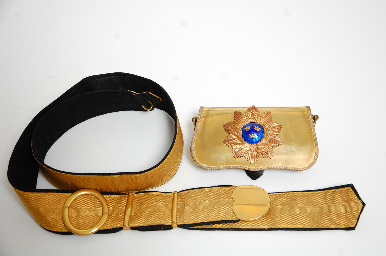 KARTUSCHLÅDA för officer vid Svea Artilleriregemente enligt 1836 års rulla.