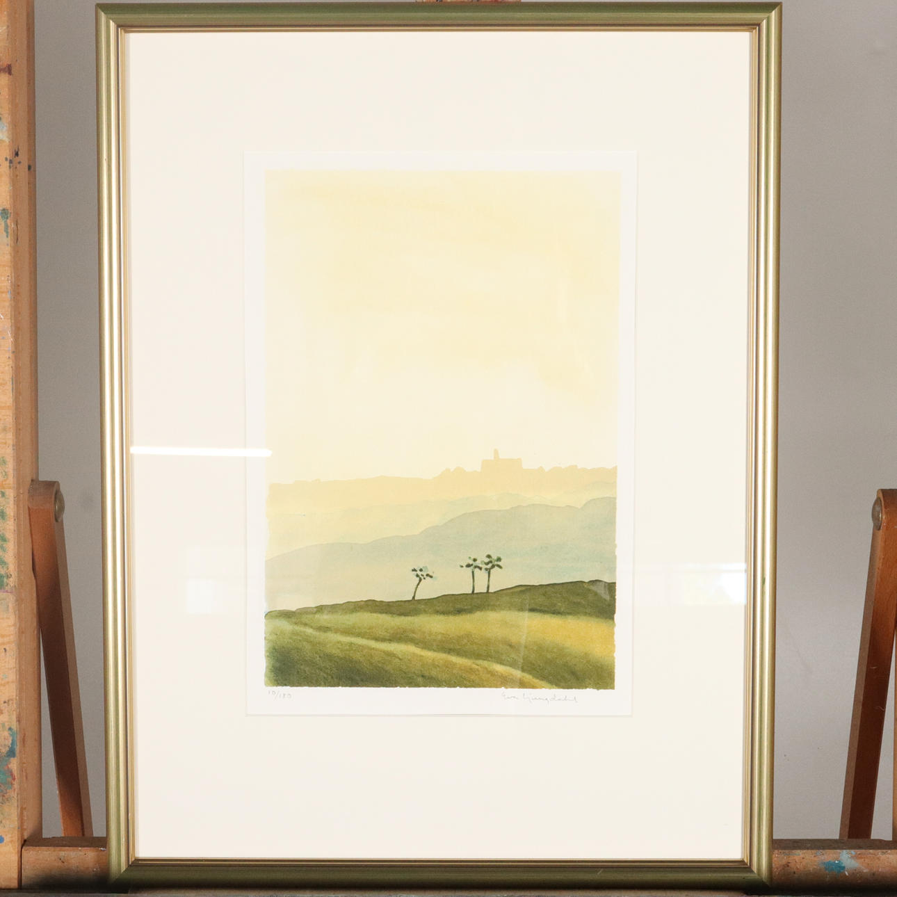 EVA LJUNGDAHL. LITHOGRAPHY, signed and numbered.