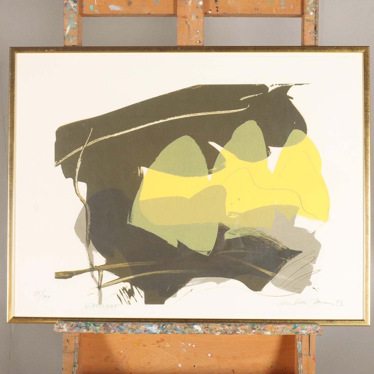 ULLA RANTANEN. LITHOGRAPHY, signed and numbered.