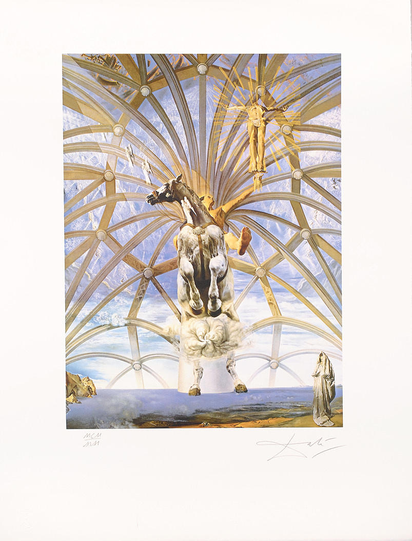 SALVADOR DALI. EFTER. ”Santiago el Grande.”.