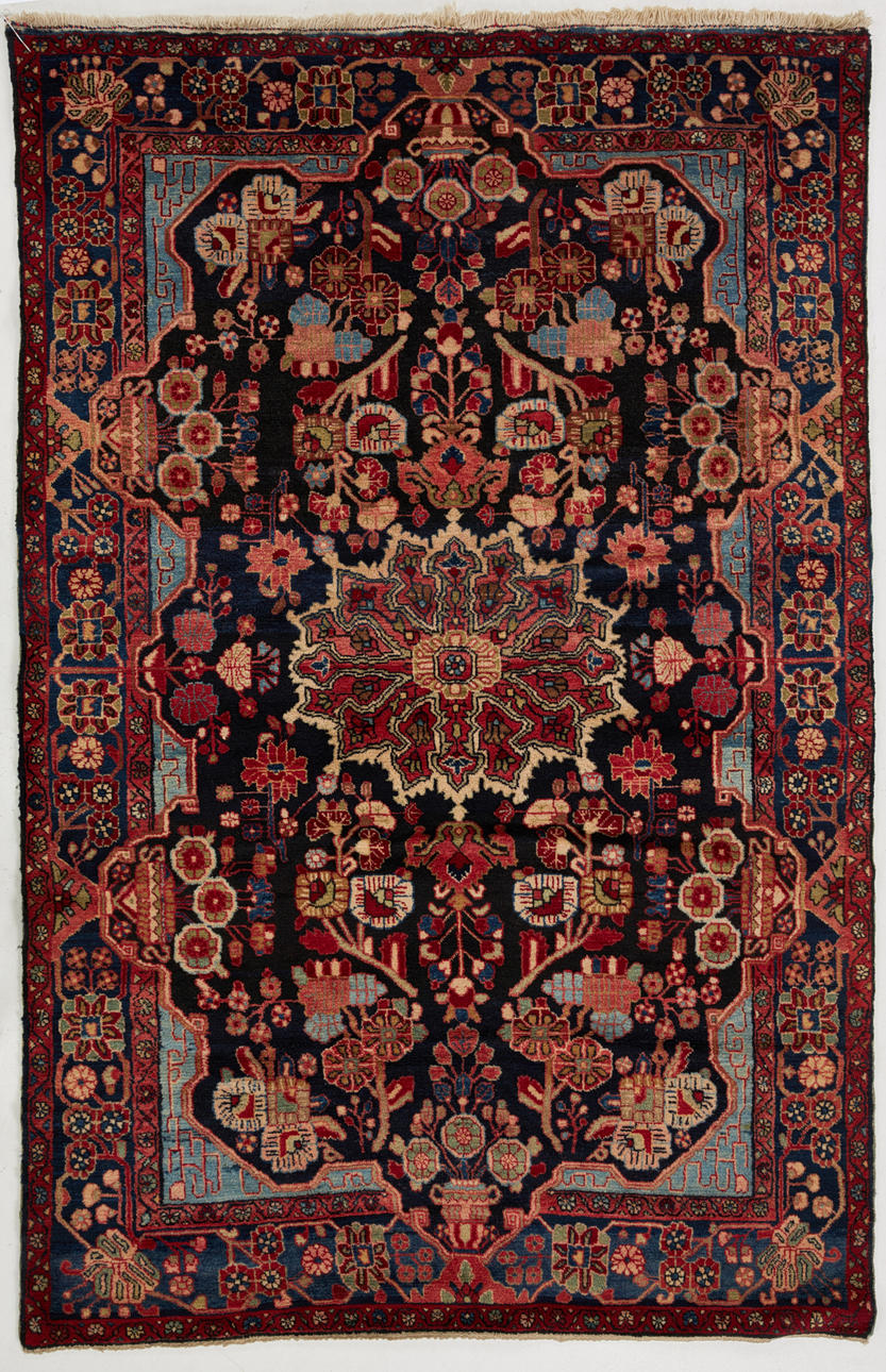 ORIENT CARPET. Wool on cotton, label marked, 228x150 cm.