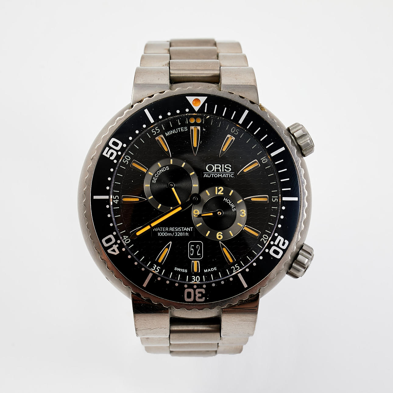 WRISTWATCHES. Oris, automatic, water resistant.