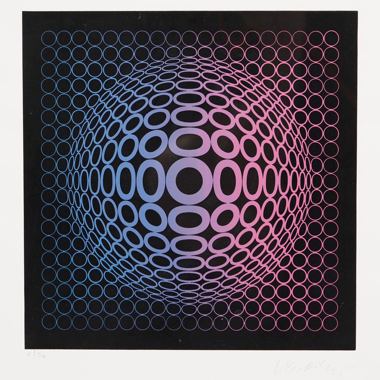 VICTOR VASARELY (1906-1997). 'Vega'.