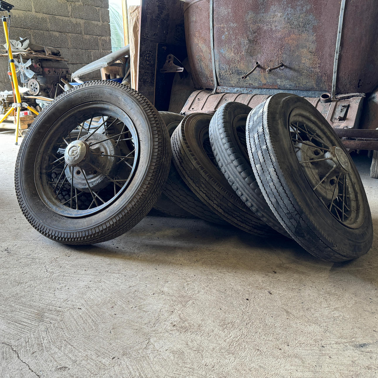 WHEELS FOR FORD MODEL A, 1928-31, USA.