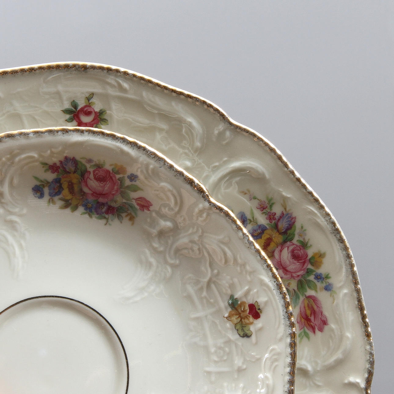 KAFFESERVIS, 24 delar, porslin, "Sanssouci" Rosenthal.