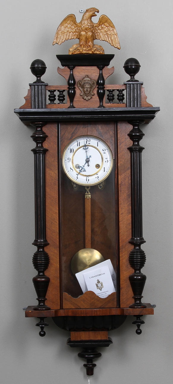 VÄGGUR, Junghans c:a 1900.