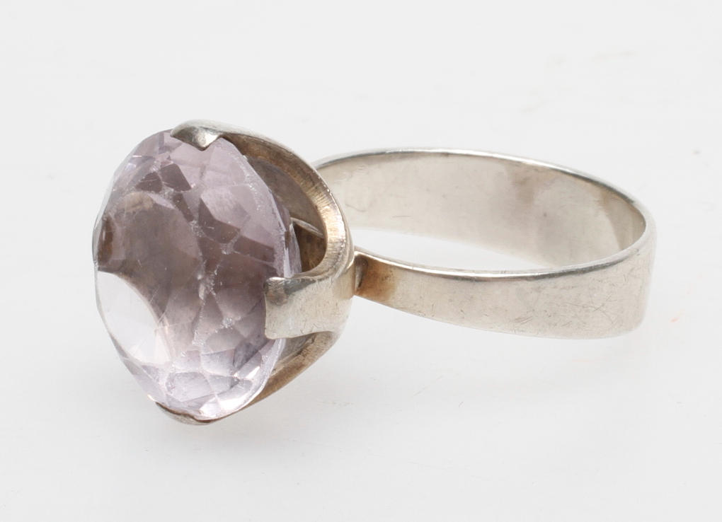 RING, silver, Alton.