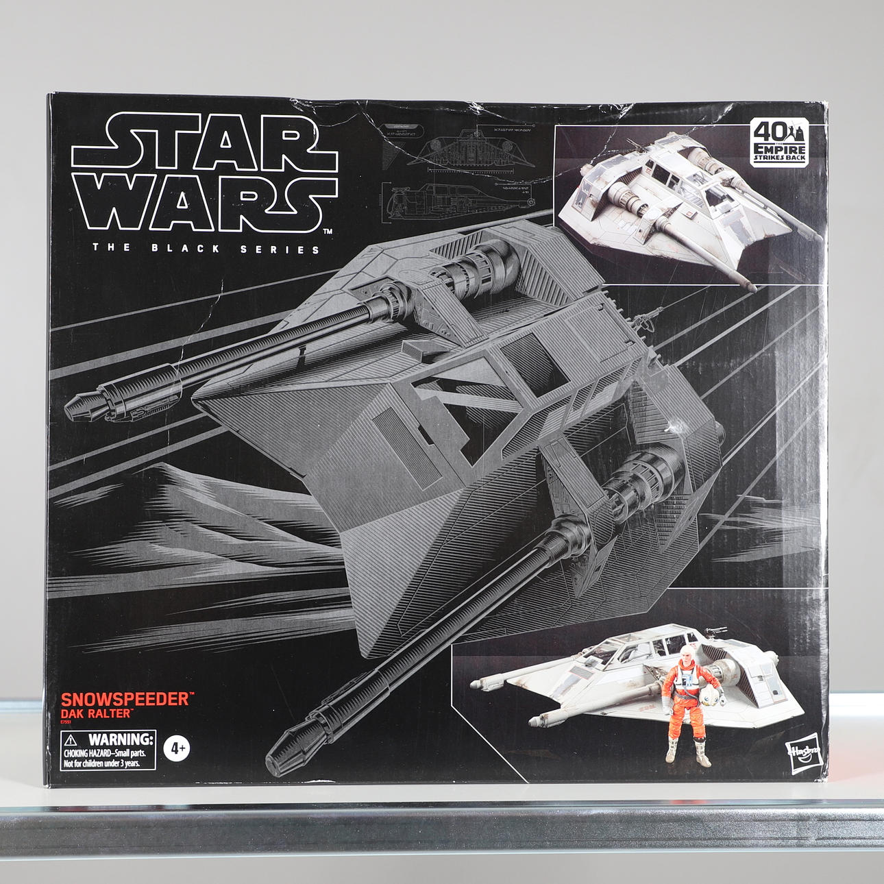 STAR WARS: SNOWSPEEDER & DAK DE LA SERIE NEGRA.