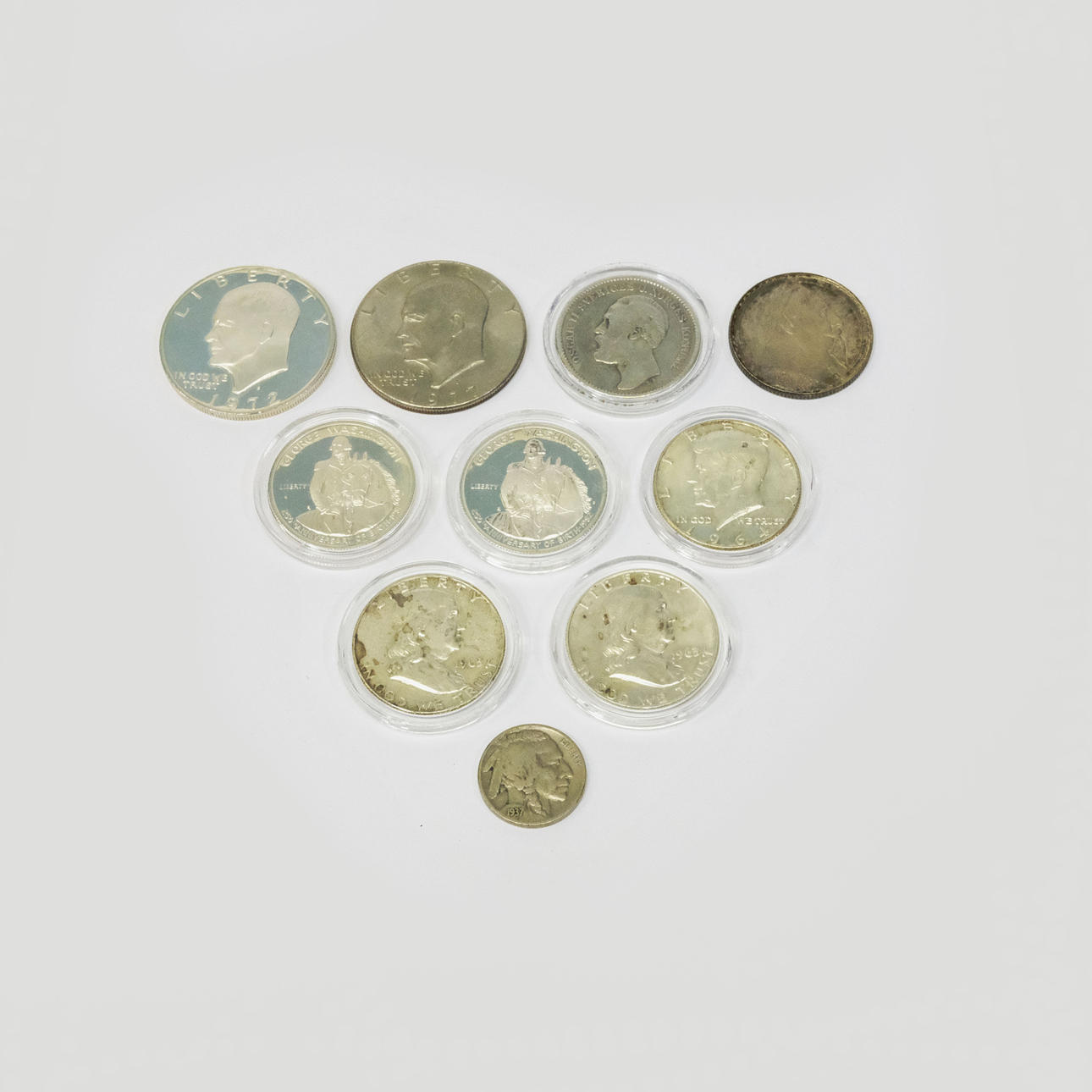 MUCHAS MONEDAS, PLATA.