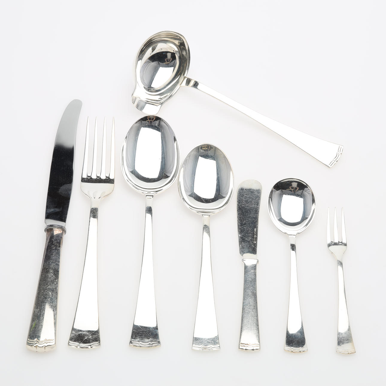 CUTLERY SET 55 pieces Nickel silver.