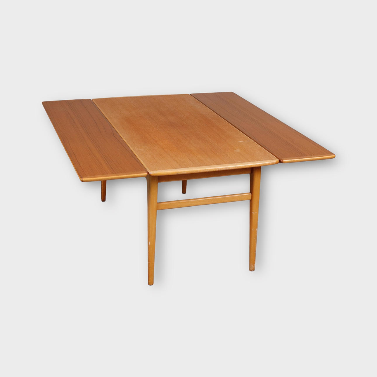 A teak/oak table, raised and lowered, 20th century. Furniture - Tables ...