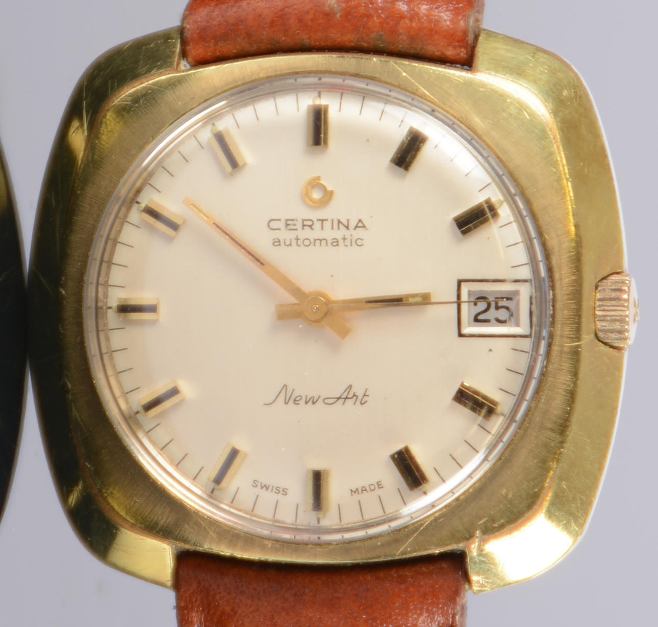 HERRARMBANDSUR, Certina, New art, doublé, automat.