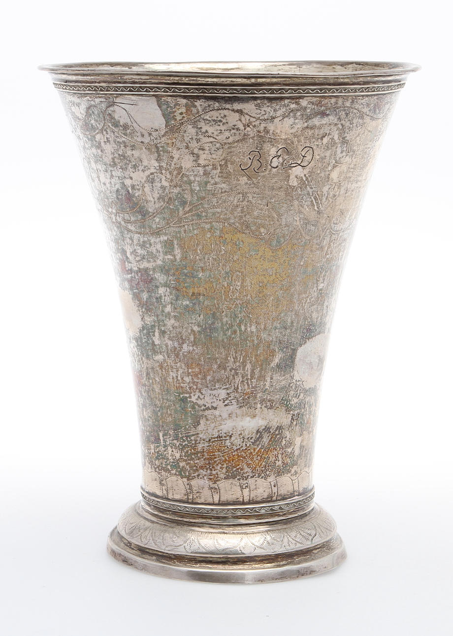 POKAL, silver. Stephan Halling, Örebro, 1791. Ca 450 gram.