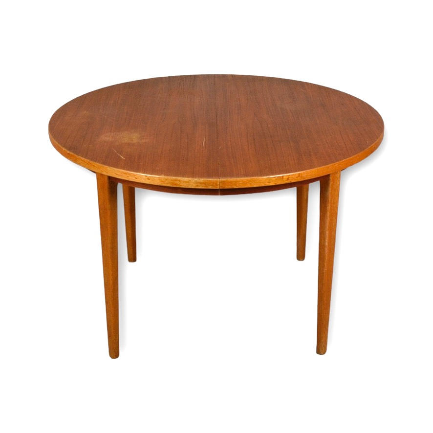 A teak dining table, 1950s/60s.