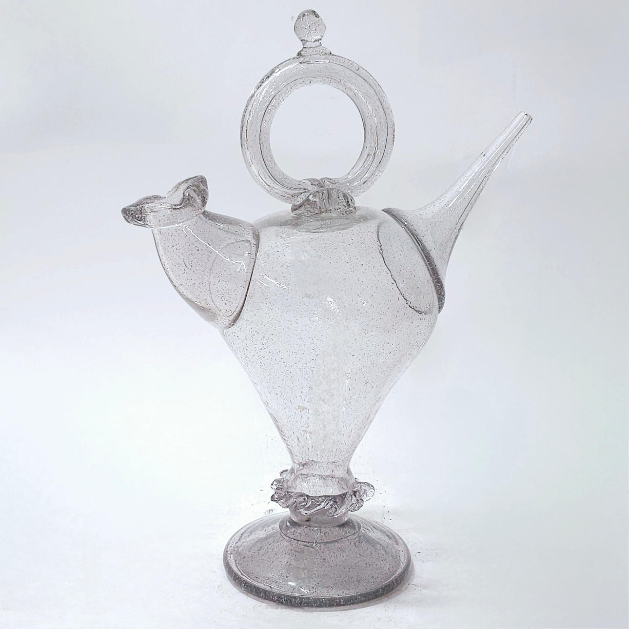 MALLORCAN KANNA I BLÅST GLAS.