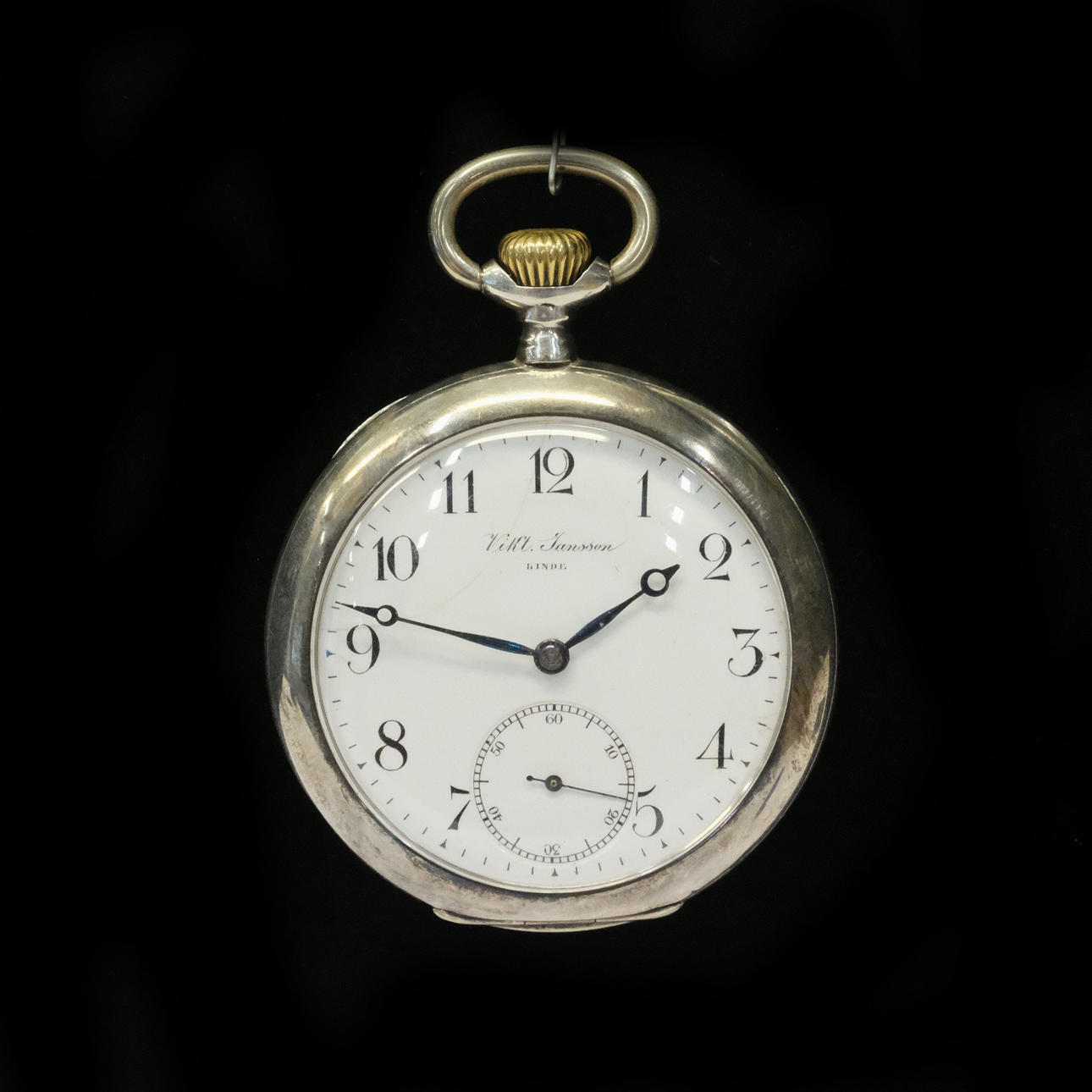 OMEGA. POCKET WATCH, CIRCA 1900.