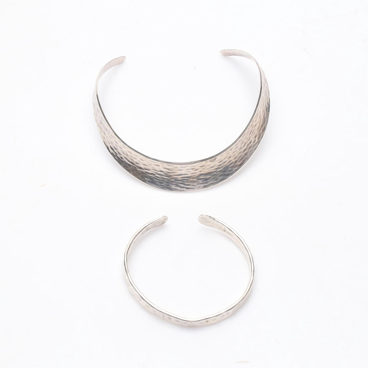 COLLIER samt ARMRING, Alton, Techau, Sverige, Danmark.