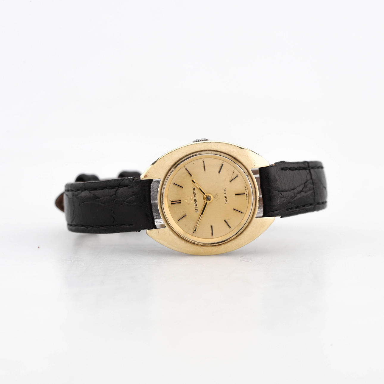 ETERNA MATIC, Sahida, a gold bracelet, automatic, 1960/70's.