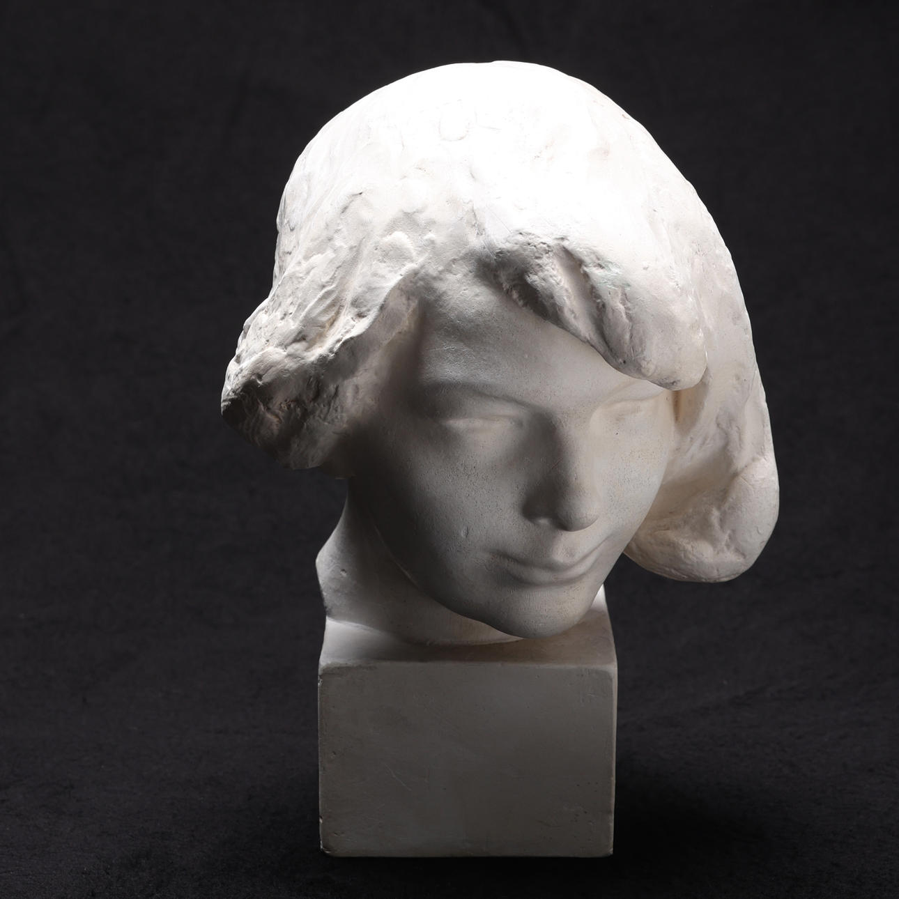 CARL ELDH. Skulptur, gips.