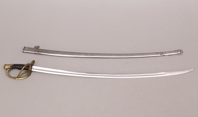 SABEL, fransk officer, tillverkad 1876.