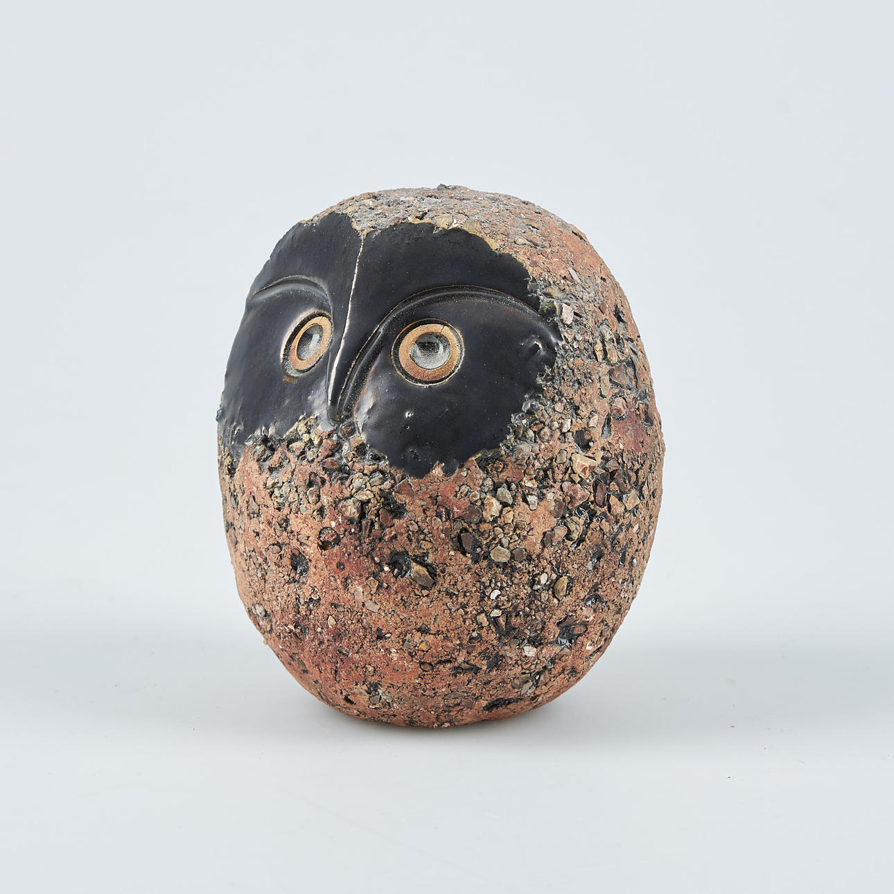 KAARINA AHO. FIGURINES. Owl, signed, AHO, Made in Finland