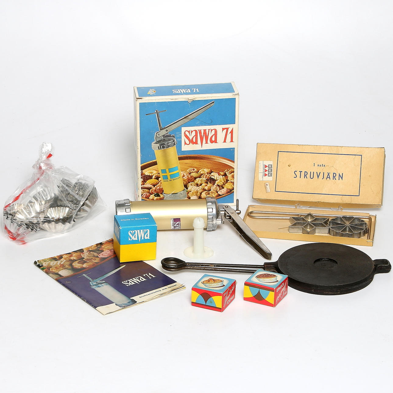 RÅNJÄRN, KAKSPRITS, STRUVJÄRN samt FORMAR, 1900-talets första hälft.