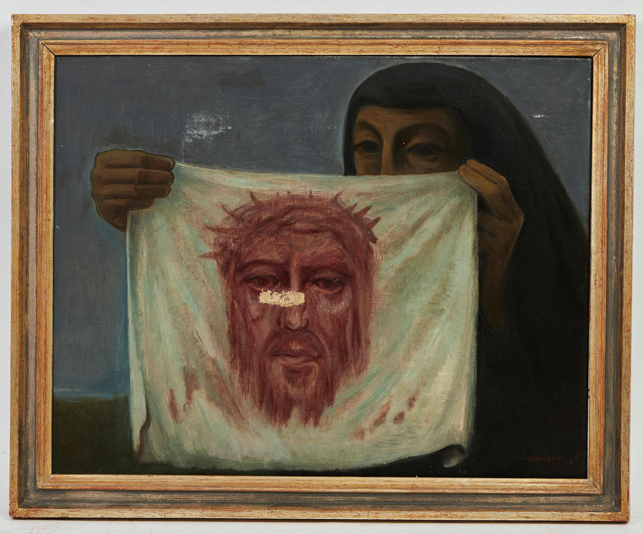 WILLI KÜPPER. Gemälde, Vera Icon, 1948.