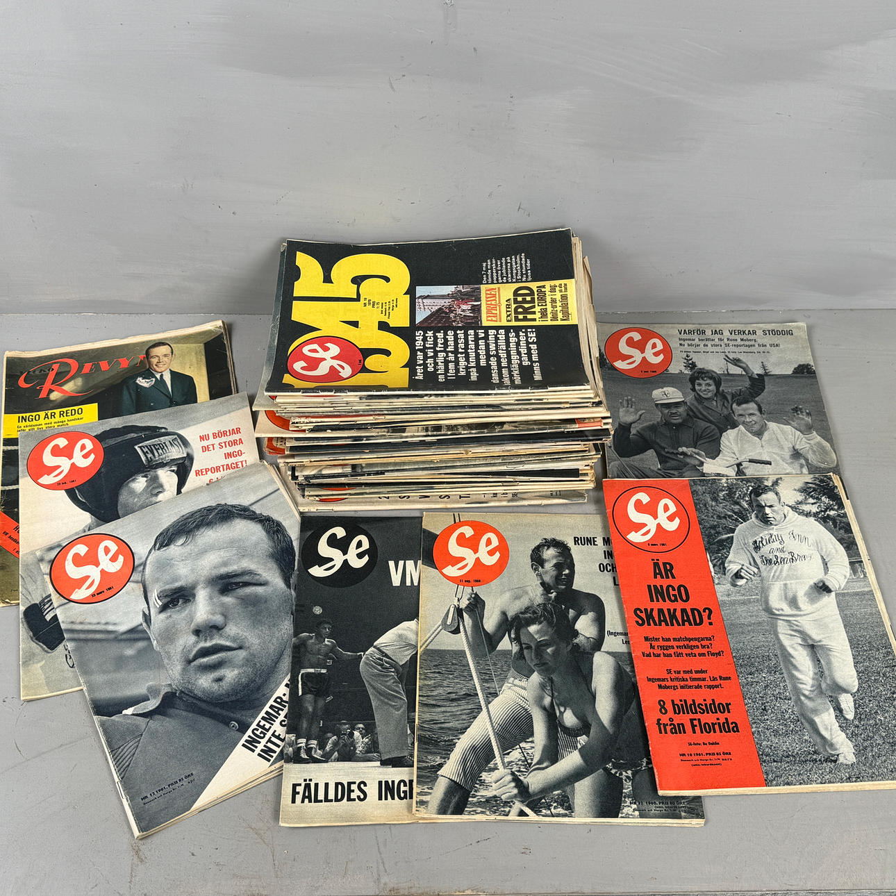 PARTI SVENSKA VECKOTIDNINGAR, 1900-tal.