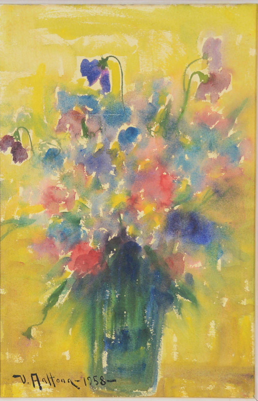 VEIKKO AALTONA. Blandteknik.